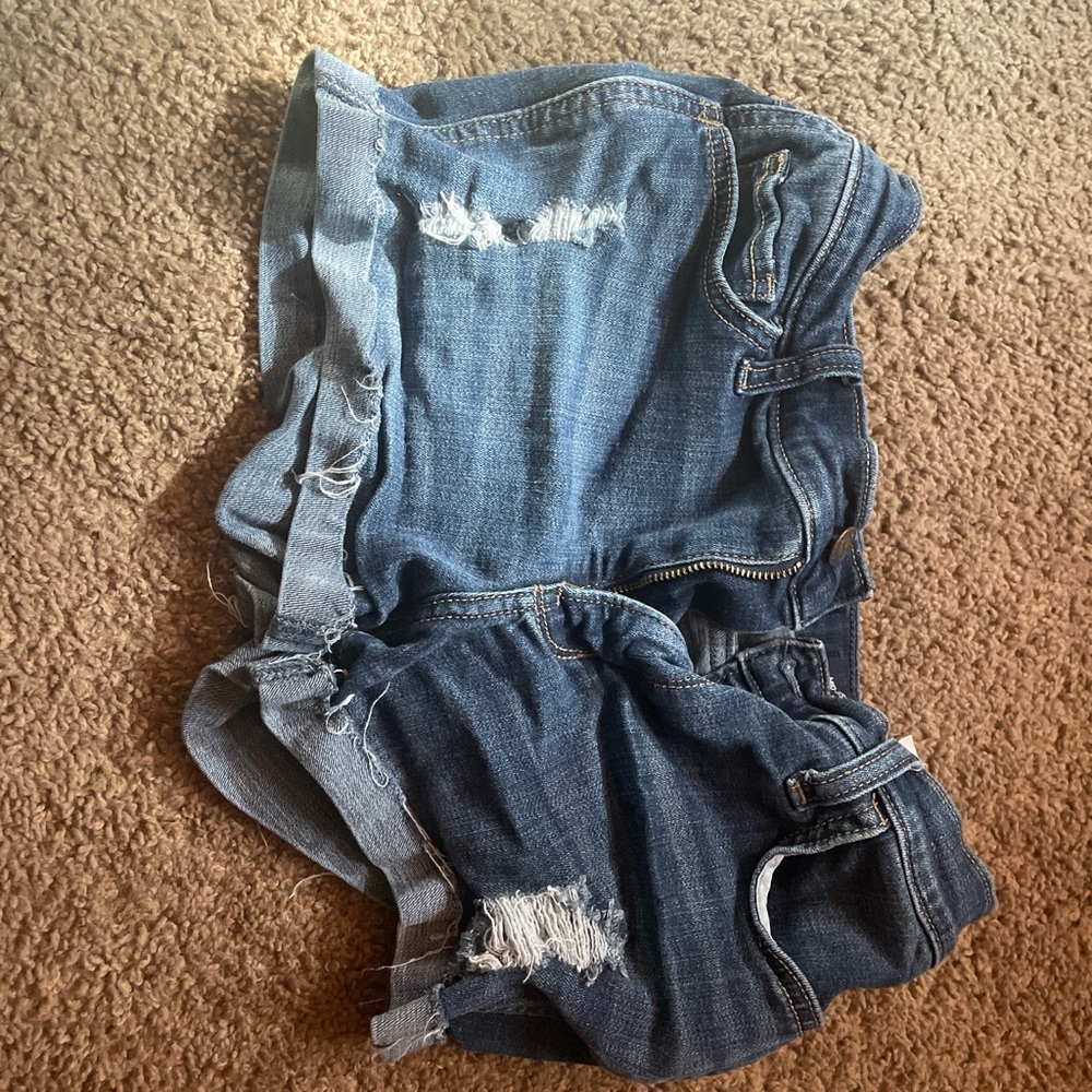 Hollister Blue Denim Shorts